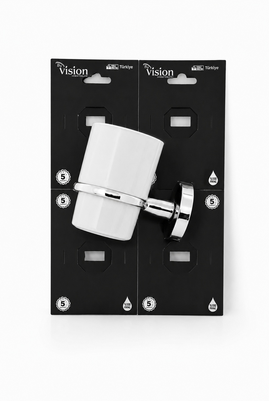 VİSİON PLASTİK CAM DİŞ FIRÇALIK (METAL PİM)
